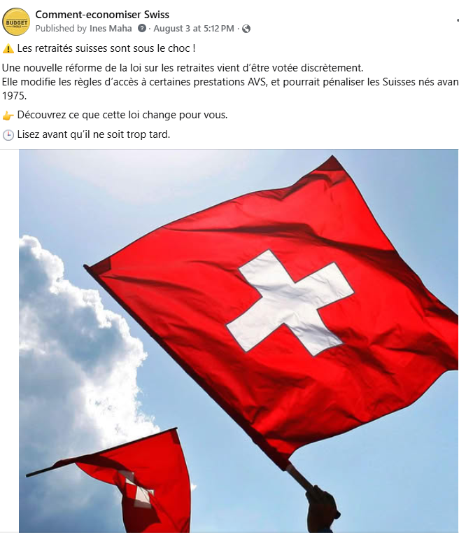 Drapeau suisse